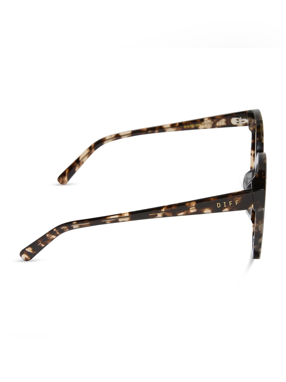 DIFF | Gia Espresso Tortoise Grey Sunglasses - Picture 4 of 5